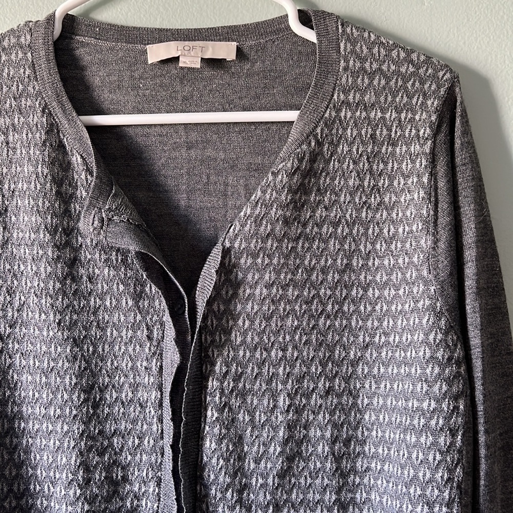 LOFT Button Down Cardigan